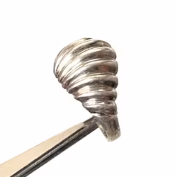 Eleganter Ring mit geriffeltem Design – 925er Sterlingsilber