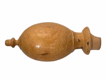 Vintage Hubertus fågellock / jaktpipa i trä - äldre modell, handgjord