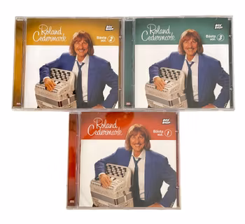 Roland Cedermark - 100% (Box Shop) - 3CD Box (2004, Mariann Grammofon AB)