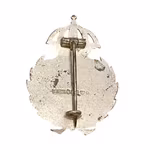 Sporrong silver pin - Tre Kronor - Swedish military / state uniform pin 1934