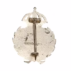 Sporrong silver pin - Tre Kronor - Swedish military / state uniform pin 1934