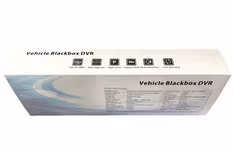 Vehicle Blackbox DVR - HD-berøringsopptaker med dobbel linse