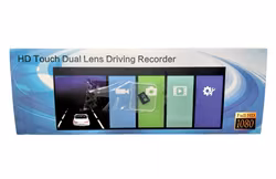Vehicle Blackbox DVR - HD Touch Dual Lens Driving Recorder