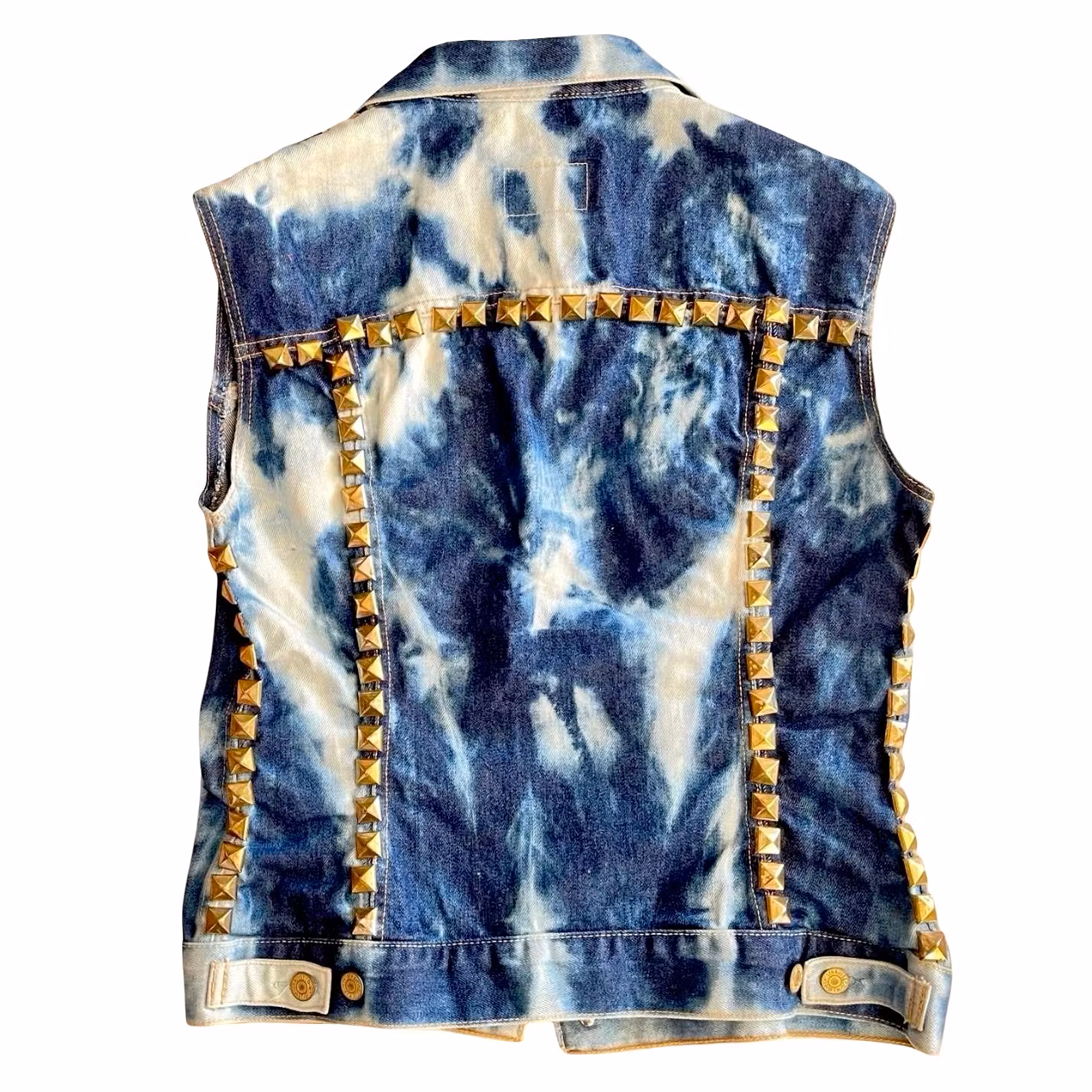 Levi’s 70767 Jeansväst med nitar / Gilet - Unisex, Rockstil