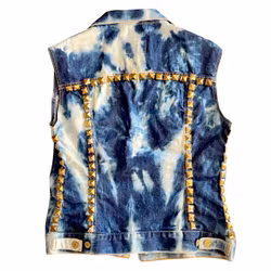 Levi's 70767 Jeansweste mit Nieten / Gilet - Unisex, Rock-Stil