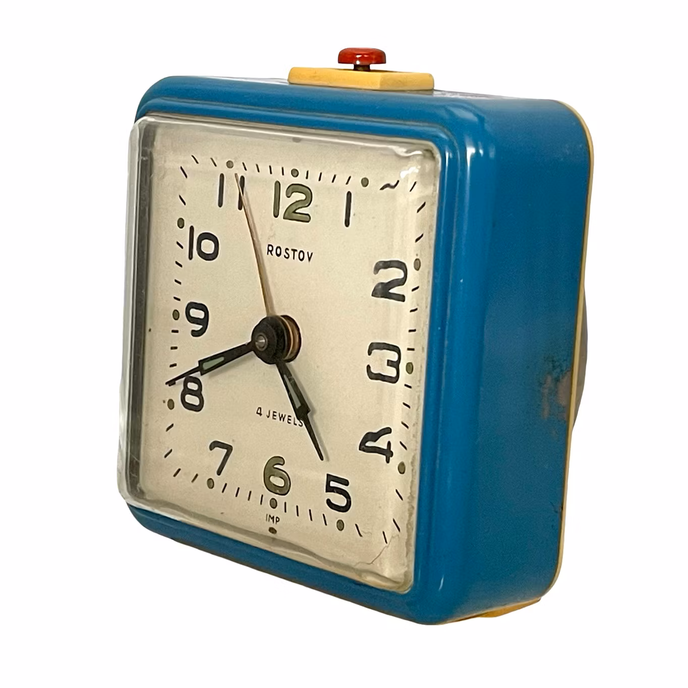 Vintage Rostov väckarklocka - Mekanisk - Sovjetunionen USSR 1960-tal