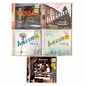 Hassan - Komplett CD samling (5 st) - Kultklassiker från P3