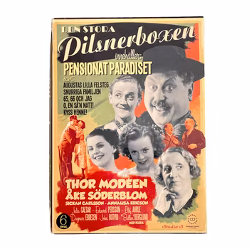 Den Stora Pilsnerboxen - 6 DVD - Thor Modéen & Åke Söderblom