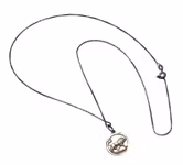 Halskjede i sterlingsølv 925 - Løvemotiv (stjernetegnet Løven)