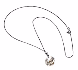 Halsband i sterling silver 925 - Lejonmotiv (stjärntecken Lejonet)