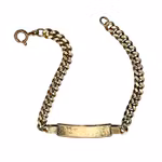 Forgylt sølvarmbånd - 925 sterlingsølv