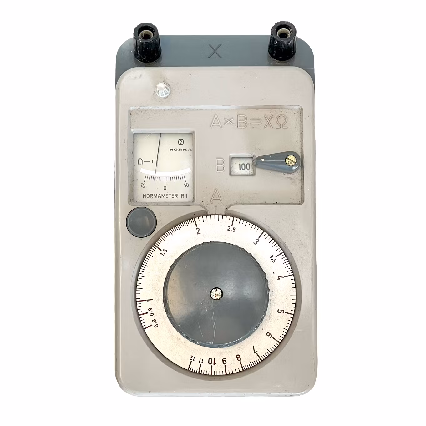Vintage Normameter R1 - Analog resistansmätare (ohmmeter)