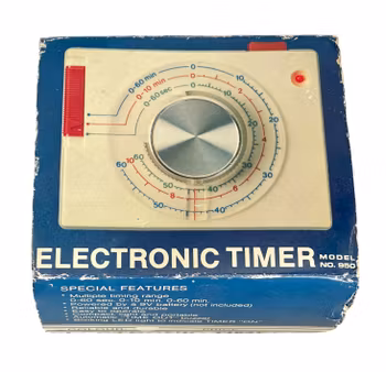 Electronic Timer - Model No. 950 - International Quartz Ltd. Hong Kong