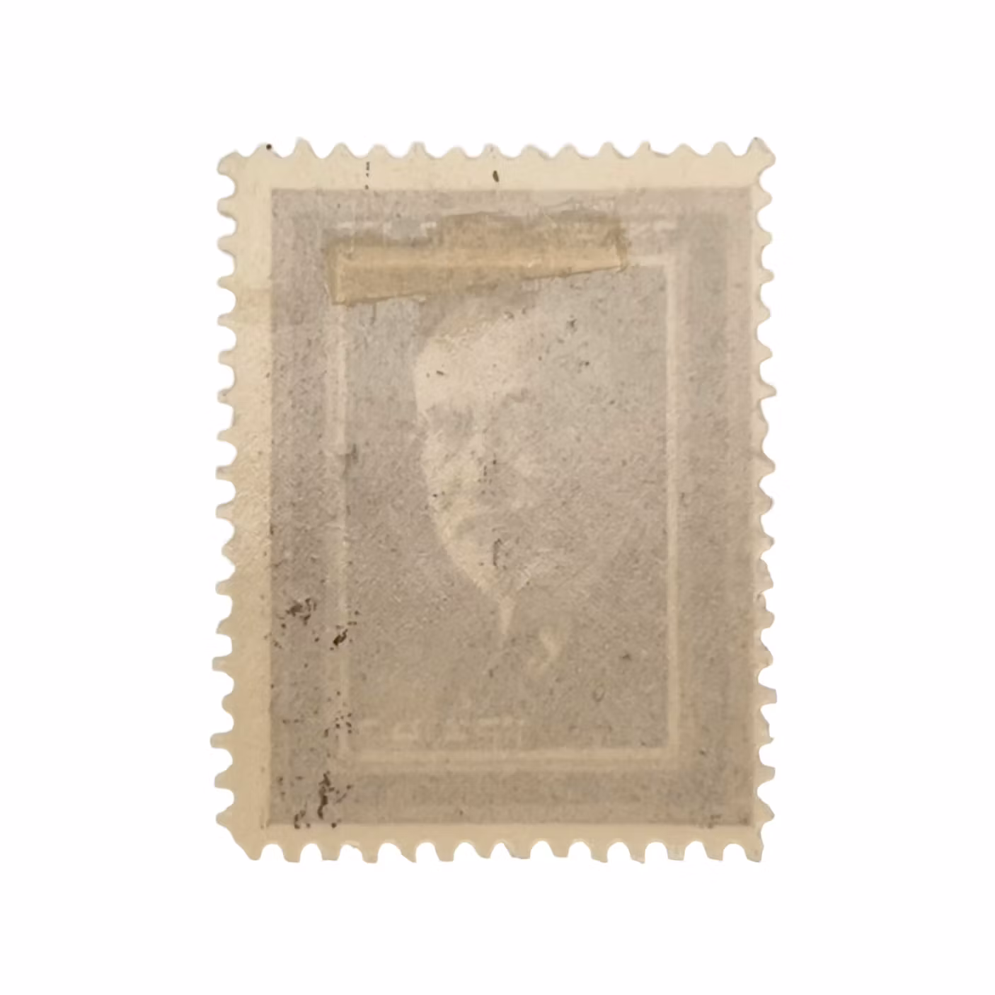 JNF / KKL Israel - Porträttfrimärke (svart/brun) - äldre utgåva