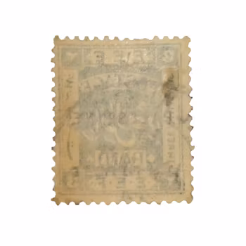 Palestina E.E.F. 3 Milliemes - Poststämplat frimärke ca 1918 - Brittiska militäradministrationen