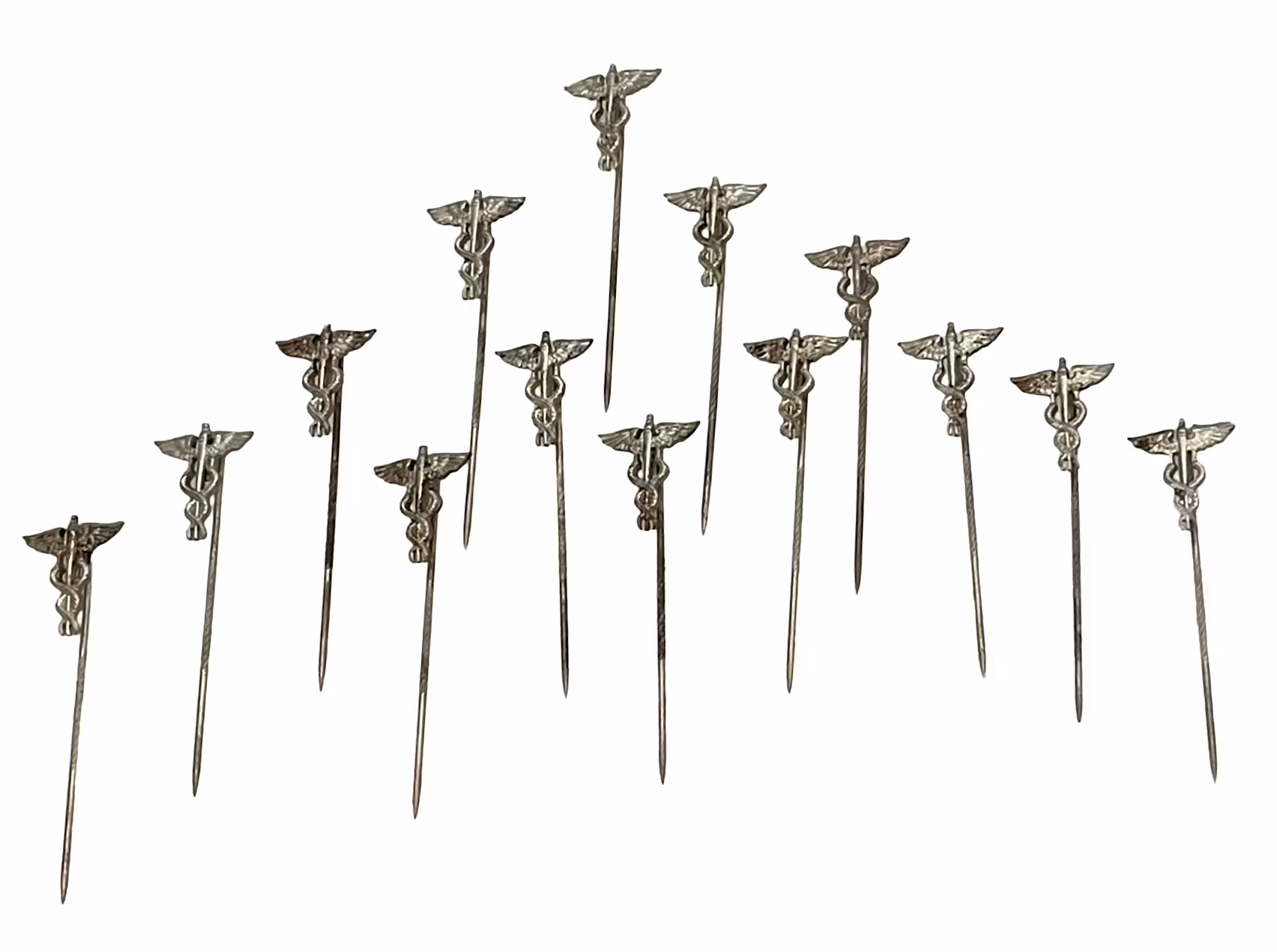 14 st Caduceus - Medicinska Nålar