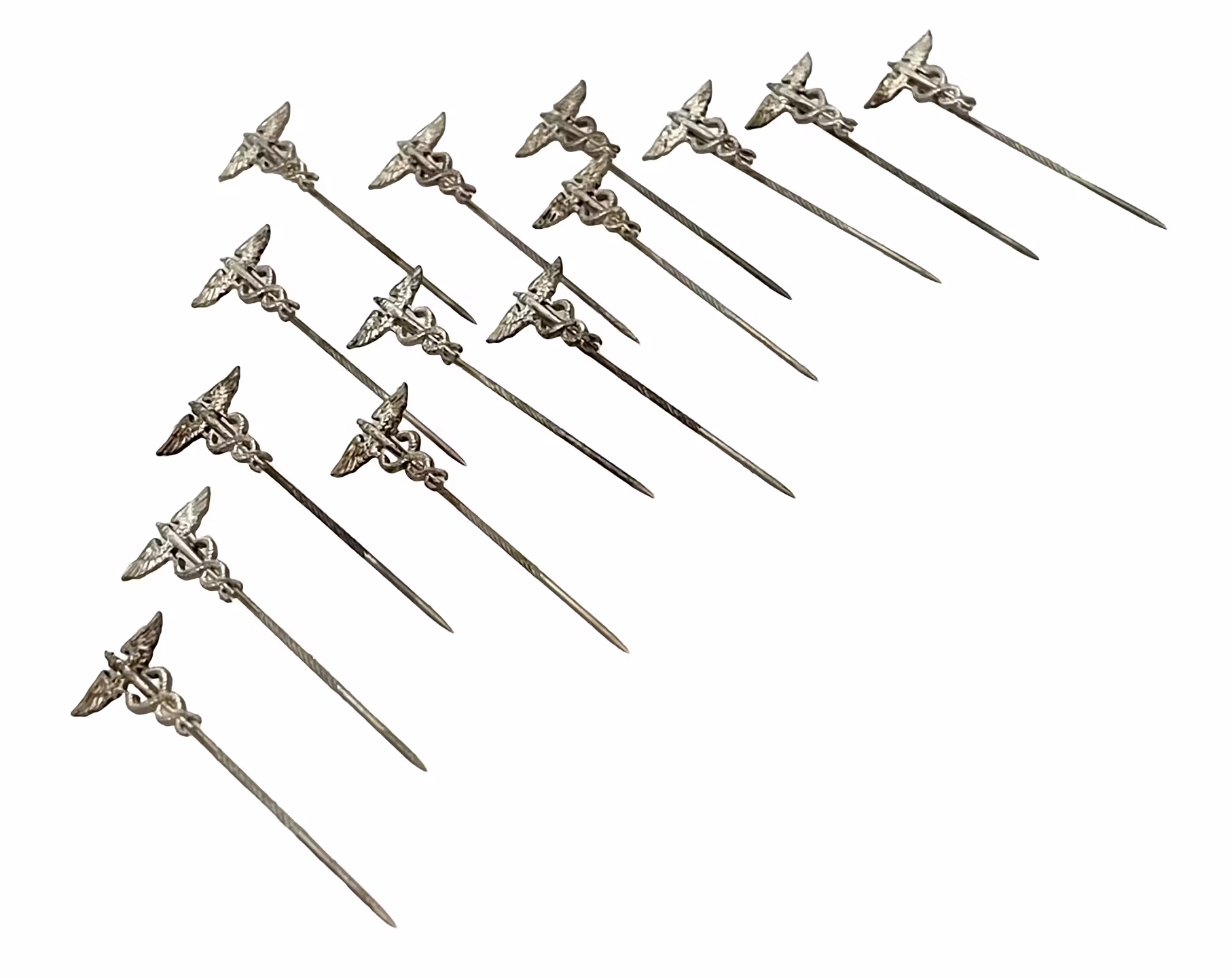 14 st Caduceus - Medicinska Nålar