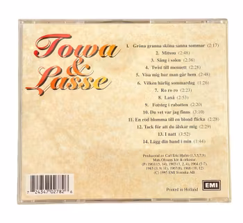 Towa & Lasse - Samlingsalbum (1995) CD