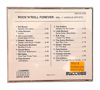 Rock ’N’ Roll Forever - Vol. 1 (Various Artists) CD