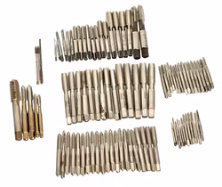 Large batch of taps - HSS / HSS-G - 91 pcs - Mixed sizes M1 -M13