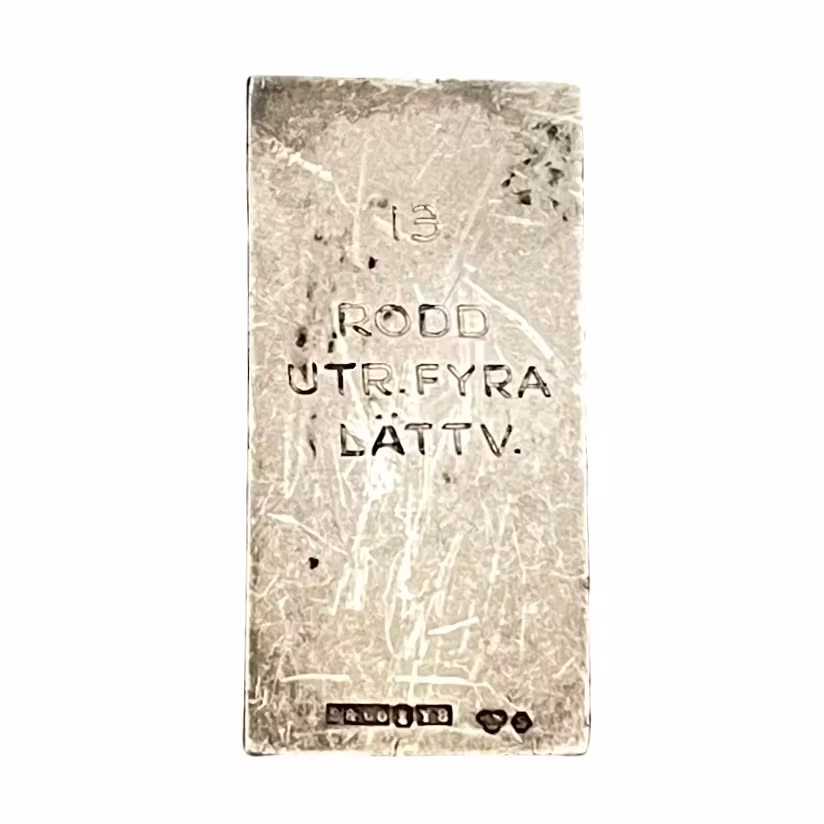 Silvermedalj - Sveriges Riksidrottsförbund, Distriktsmästerskap 1949 - Roddfyror Lätt vikt