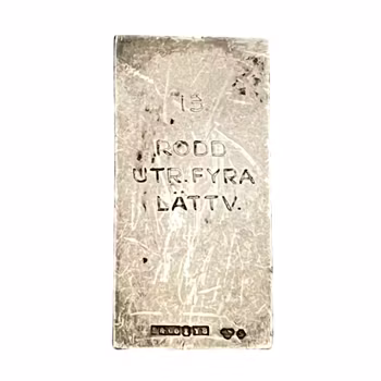 Silvermedalj - Sveriges Riksidrottsförbund, Distriktsmästerskap 1949 - Roddfyror Lätt vikt