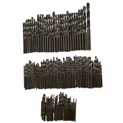 Stort parti borrar -  133 st - Olika storlekar 1 - 7,5 mm, Metallborr / HSS
