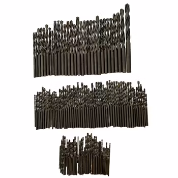 Stort parti borrar -  133 st - Olika storlekar 1 - 7,5 mm, Metallborr / HSS
