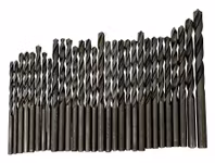 Stort parti borrar -  133 st - Olika storlekar 1 - 7,5 mm, Metallborr / HSS