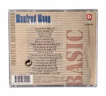 Manfred Mann - Original Hits (CD) - Ny / Oanvänd