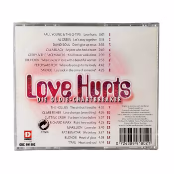 Love Hurts - Die Oldie Chartbreaker (CD) - Ny / Oanvänd