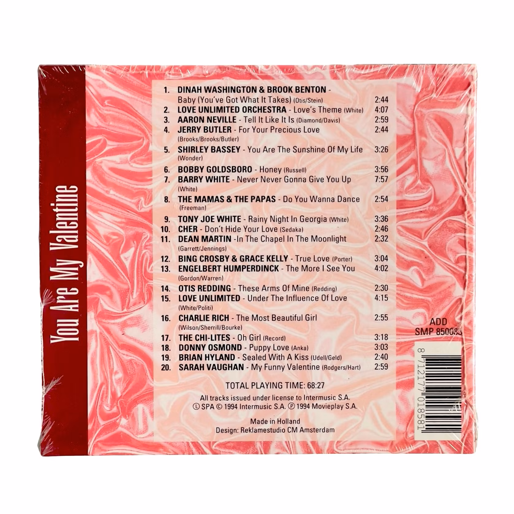 You Are My Valentine - Various Artists (CD) - Uusi / Pakattu