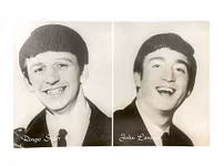 Vintage vykort - Ringo Starr & John Lennon (Nr 469)