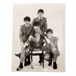 Vintage fotografiskt vykort - The Beatles (SP 988)