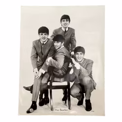 Vintage fotografiskt vykort - The Beatles (SP 988)
