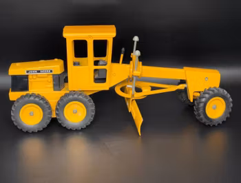 Vintage John Deere Väghyvel / Motorgrader - Ertl, USA - Metallmodell