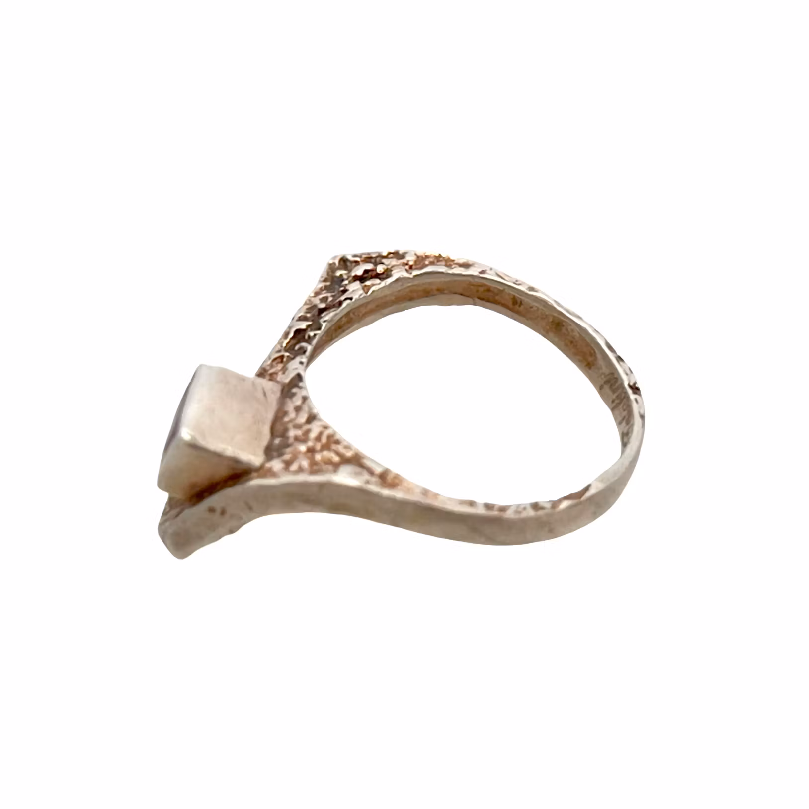 Adnan Talalini - Håndlavet sølvring - Unikt design med ametyst