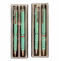 rOtring Tikky - Vintage set med stiftpenna + kulspetspenna (mintgrön) -  i originalask