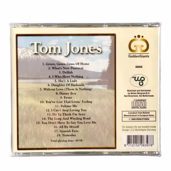 Tom Jones - Vihreä ruoho kodissa, kääritty CD, 2000