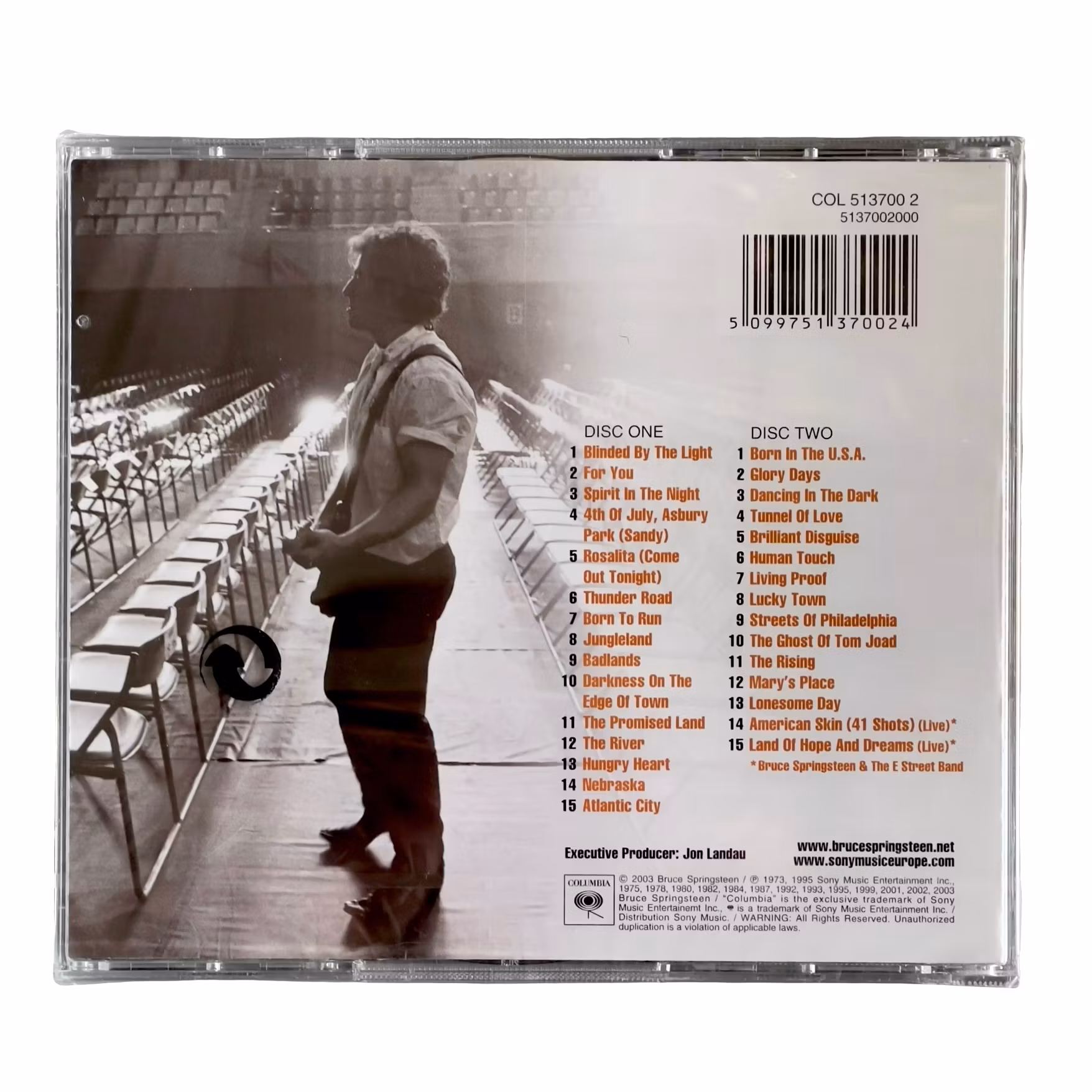 The Essential Bruce Springsteen - 2CD muovikotelossa (Columbia, 2003)