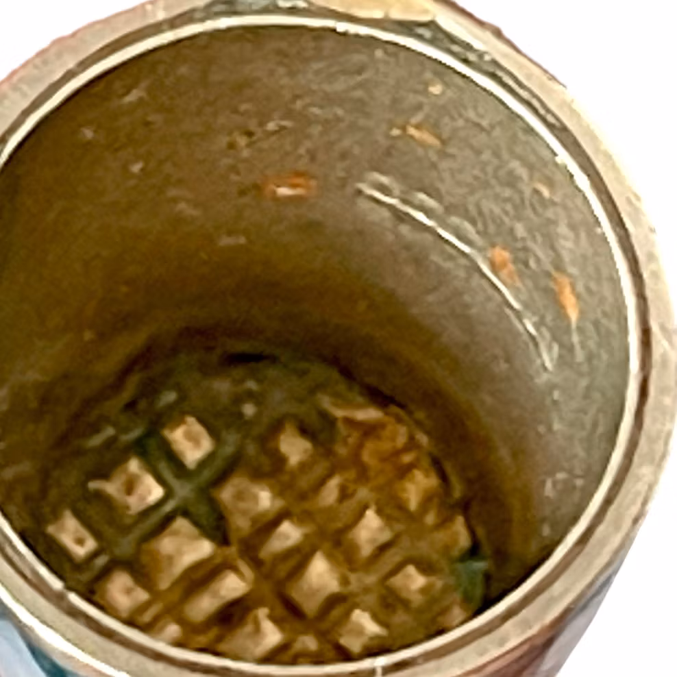 3 st vintage fingerborgar - silver/silverpläterat - graverade & dekorativa - samlarobjekt