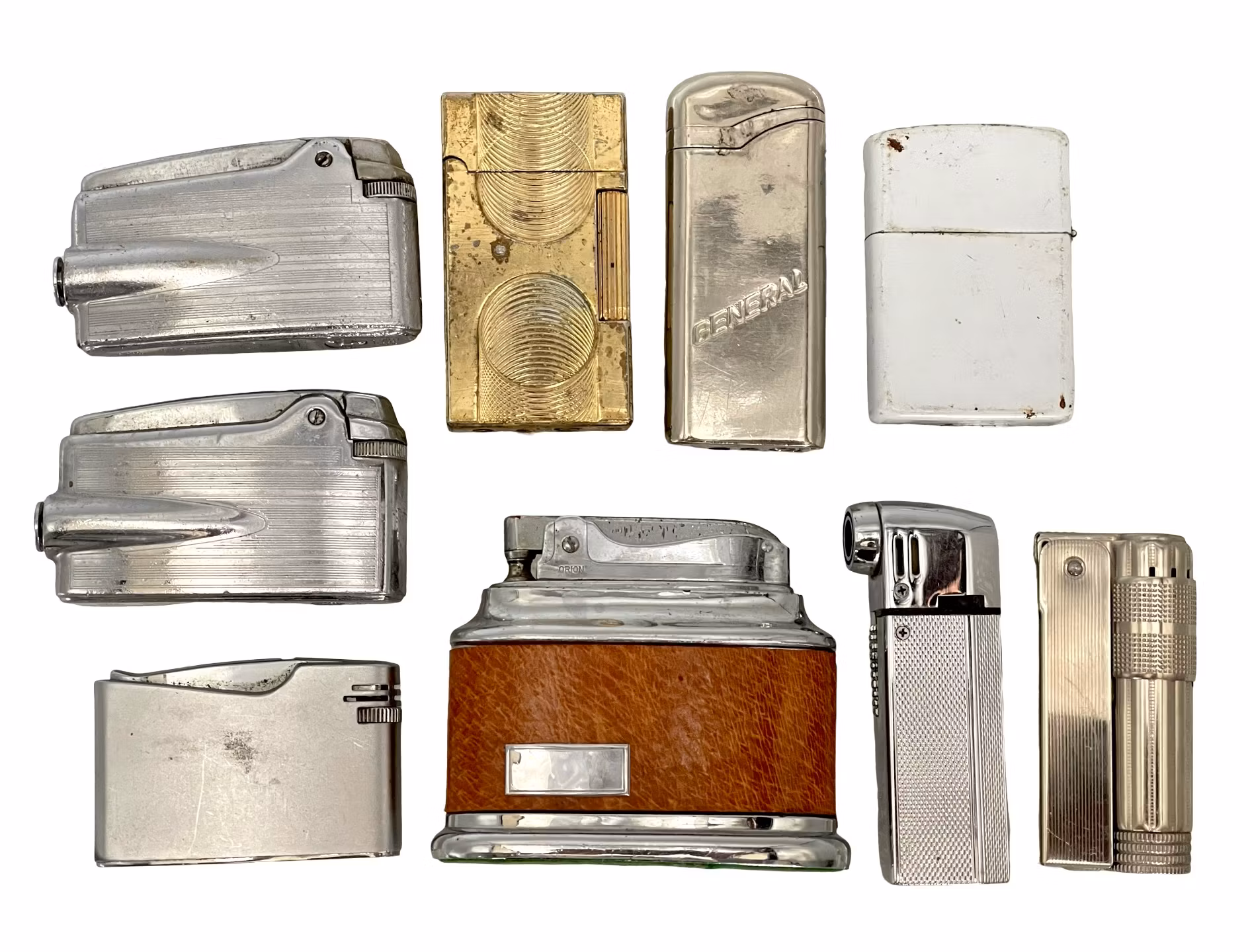 Vintage tändare - Samling parti - Blandade märken - Retro