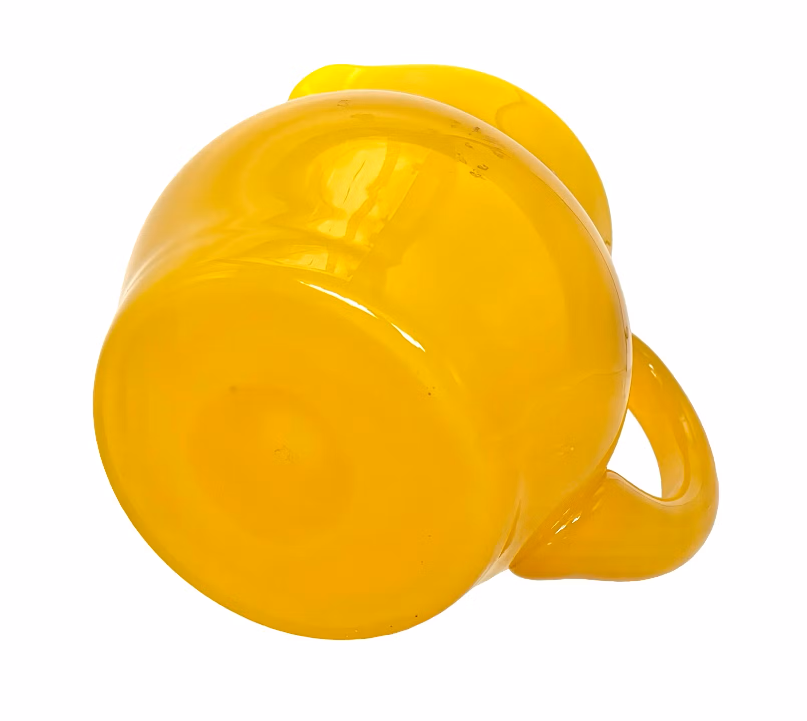 Erik Höglund - Brocca in vetro giallo - Boda, vetro artistico svedese