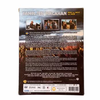 Rodzina Macahan – Kompletny pierwszy sezon – Jak zdobyto Dziki Zachód – pudełko DVD (4 płyty DVD)