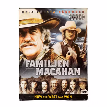 Rodzina Macahan – Kompletny pierwszy sezon – Jak zdobyto Dziki Zachód – pudełko DVD (4 płyty DVD)
