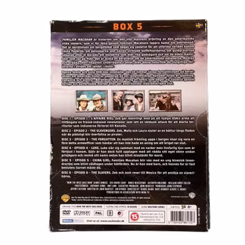 Rodzina Macahanów – pudełko 5 (ostatnie pudełko) – Jak zdobyto Dziki Zachód – pudełko DVD (6 płyt DVD) – płyty w doskonałym stanie