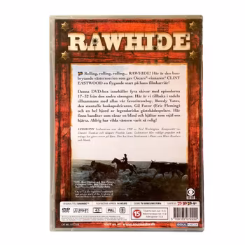 Tytuł: Rawhide – sezon 2, zestaw pudełkowy 2 (4 płyty DVD) – Clint Eastwood