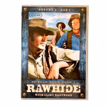 Rawhide – sezon 2, pudełko 1 (4 płyty DVD) – Clint Eastwood