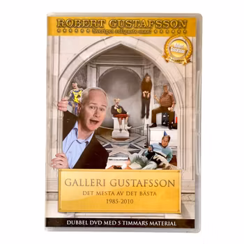 Galleri Gustafsson – Większość najlepszych (podwójne DVD) – Robert Gustafsson