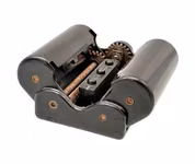 Antik Strigel - Slipapparat för rakblad i svart bakelit - Manuell vevdrift